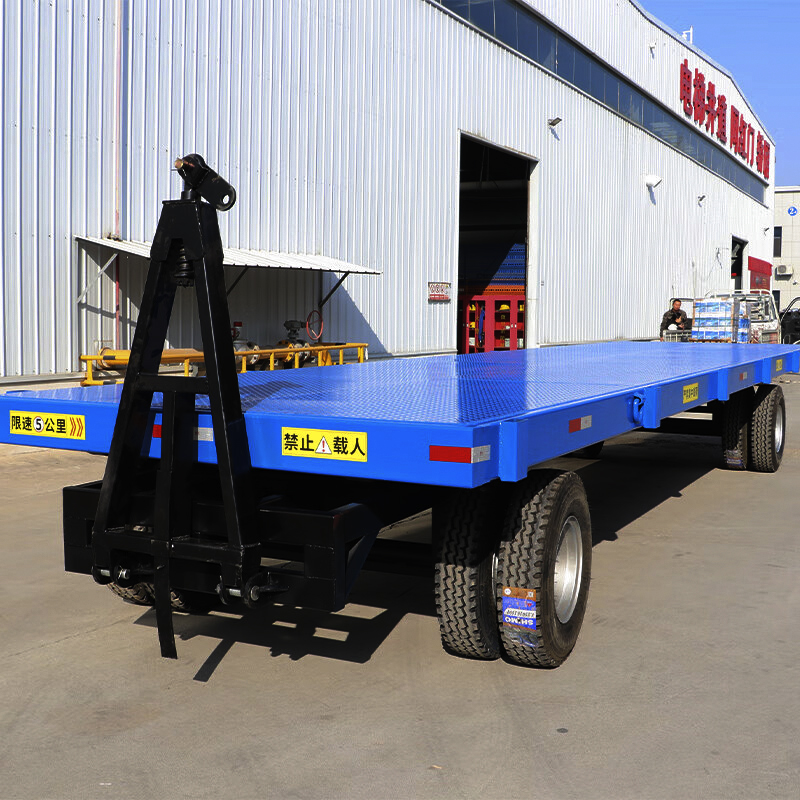 牵引式平板拖车